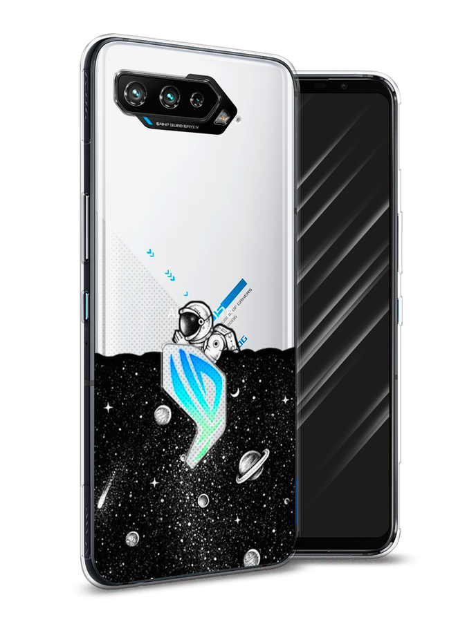 

Чехол Awog на Asus ROG Phone 5 "Космический сон", Серый, 44250-4