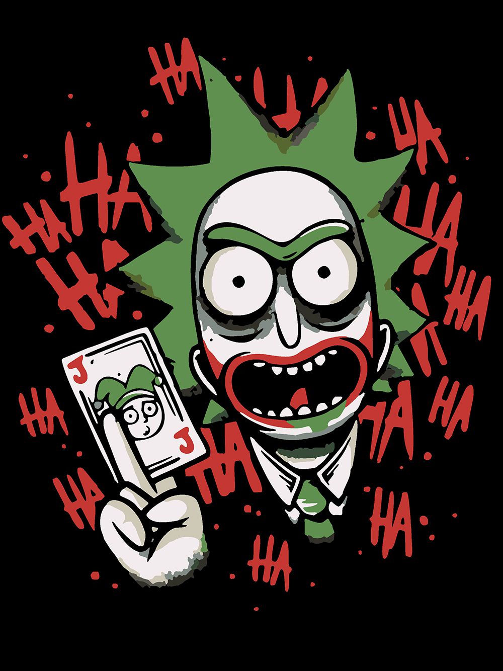 Картина по номерам Красиво Красим RM - Joker Rick, 80 х 90 см
