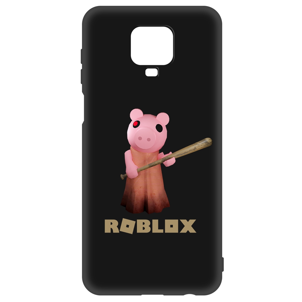 Чехол-накладка Soft Case Roblox-Пигги для Xiaomi Redmi Note 9 Pro/ 9S