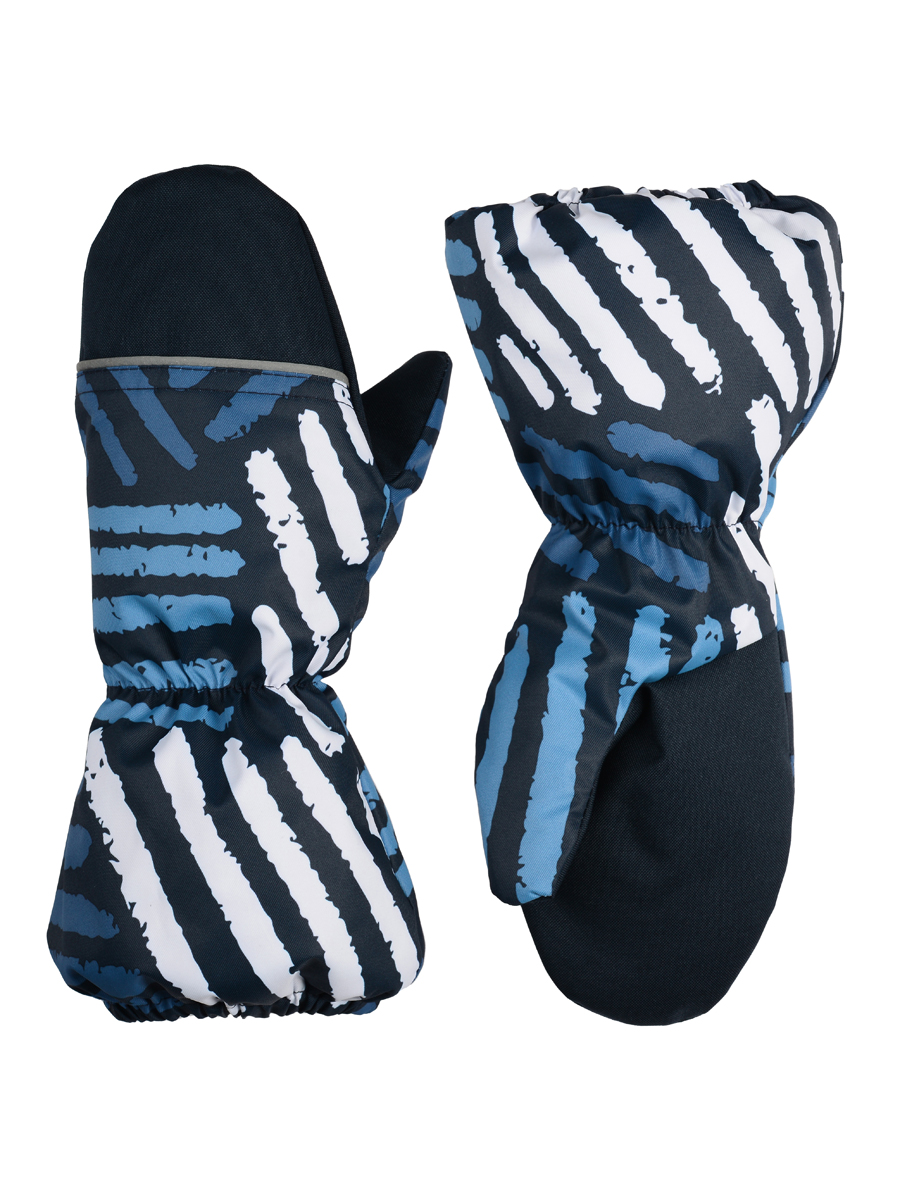 

Варежки детские KISU W23-35601P, 9031, 16, Синий, W23-35601P