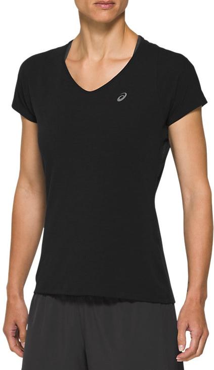 фото Футболка asics v-neck ss, performance black, l