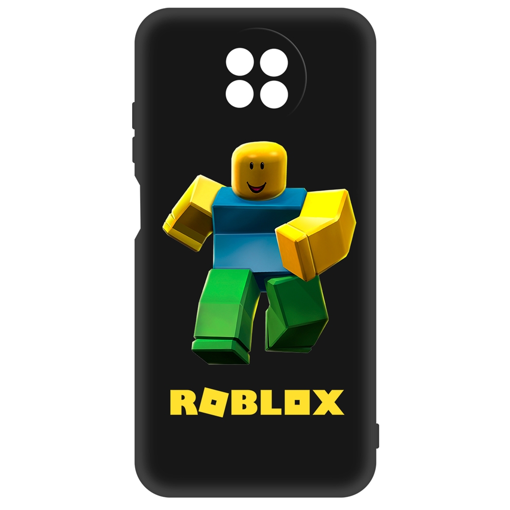 

Чехол-накладка Soft Case Roblox-Классический Нуб для Xiaomi Redmi Note 9t, Черный