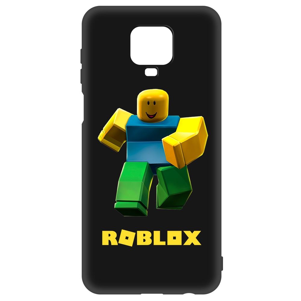 Чехол-накладка Soft Case Roblox-Классический Нуб для Xiaomi Redmi Note 9 Pro/ 9S