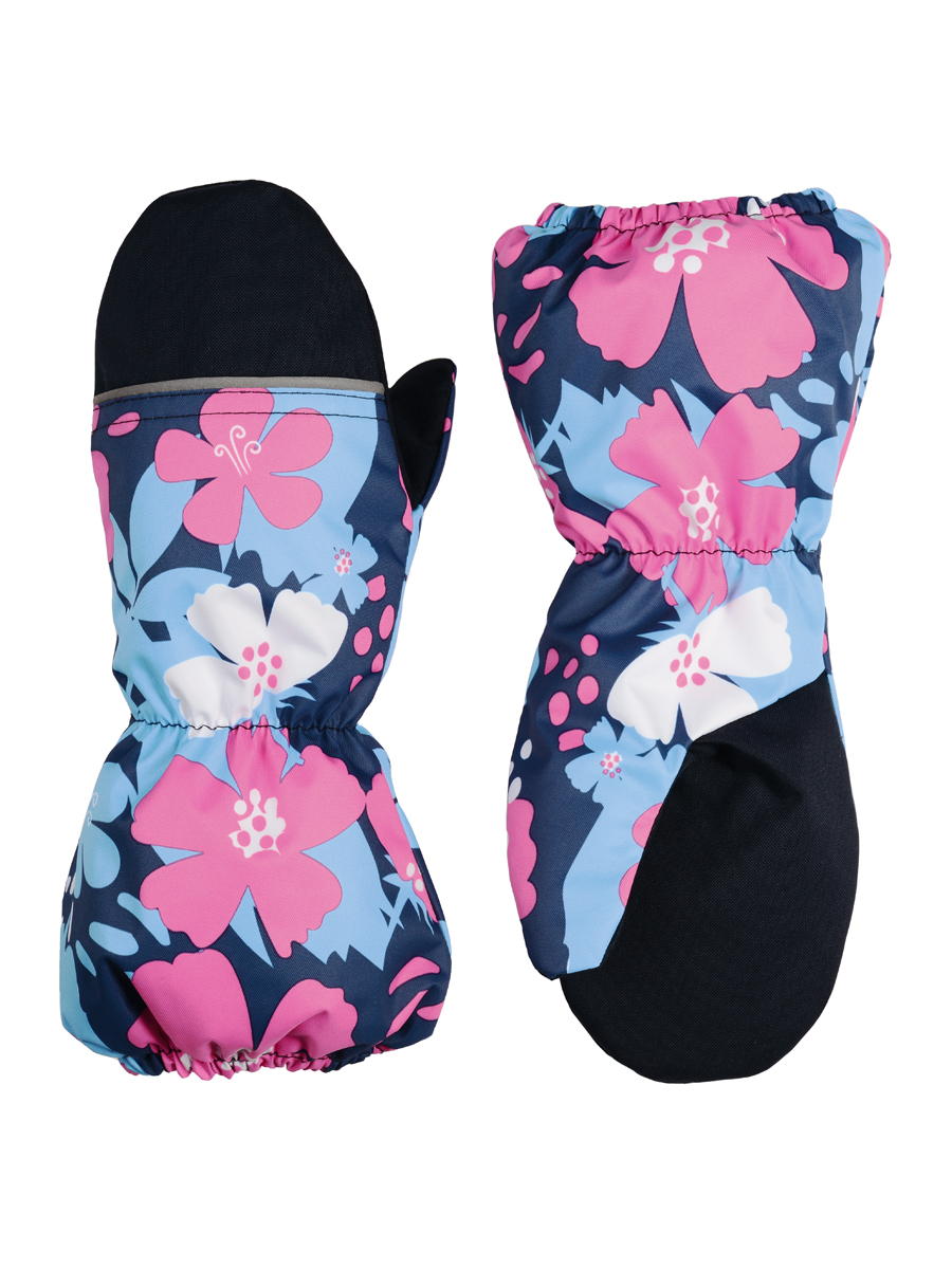 

Варежки детские KISU W23-35601P, 9023, 15, Синий, W23-35601P