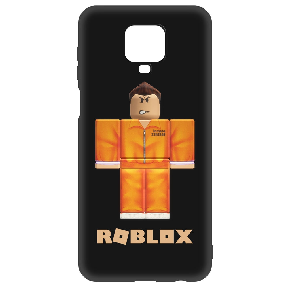 Чехол-накладка Soft Case Roblox-Заключенный для Xiaomi Redmi Note 9 Pro/ 9S