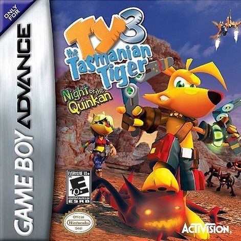 Ty the Tasmanian Tiger 3: Night of the Quinkan Русская Версия (GBA)