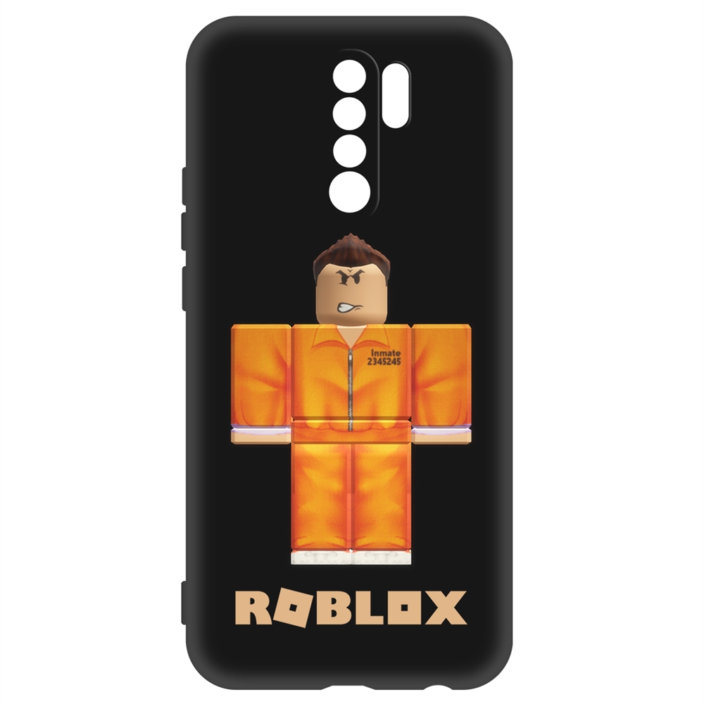Чехол-накладка Soft Case Roblox-Заключенный для Xiaomi Redmi 9