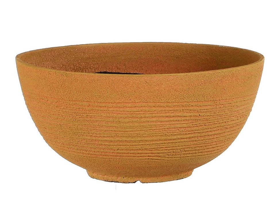 фото Кашпо-чаша аннек, полипропилен, песочная, 12х25 см, edelman