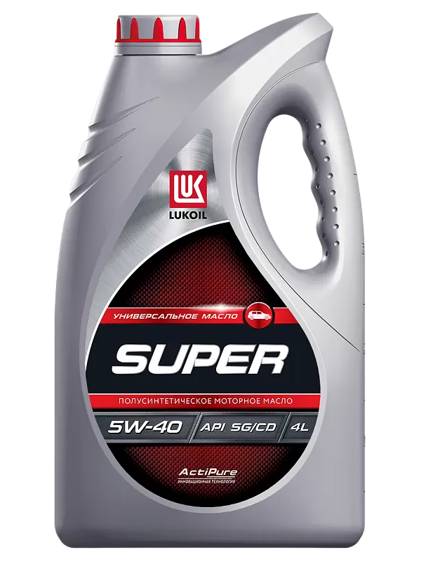 Моторное масло Lukoil Супер SG/CD 5W40 4 л