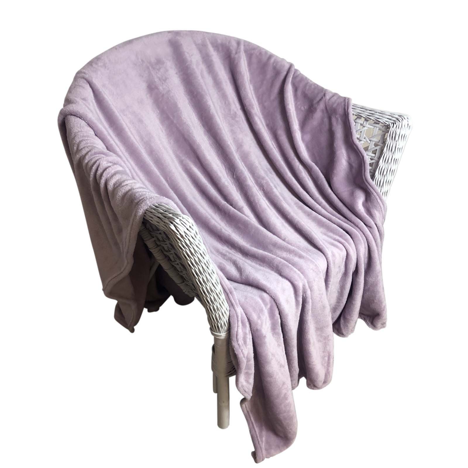 

Плед Belezza PLAIN микрофибра сиреневый 140x200