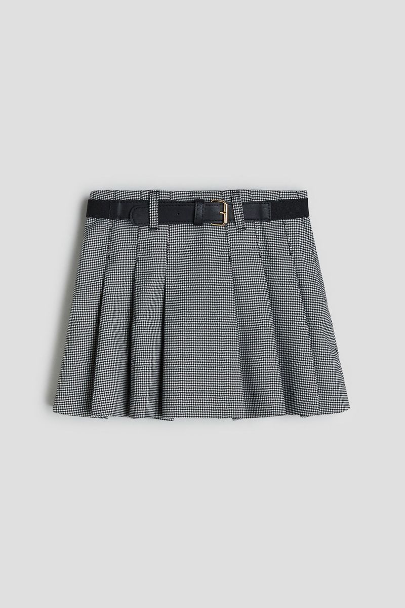 

Юбка детская H&M 1207926, черный, 122, Серый, 1207926