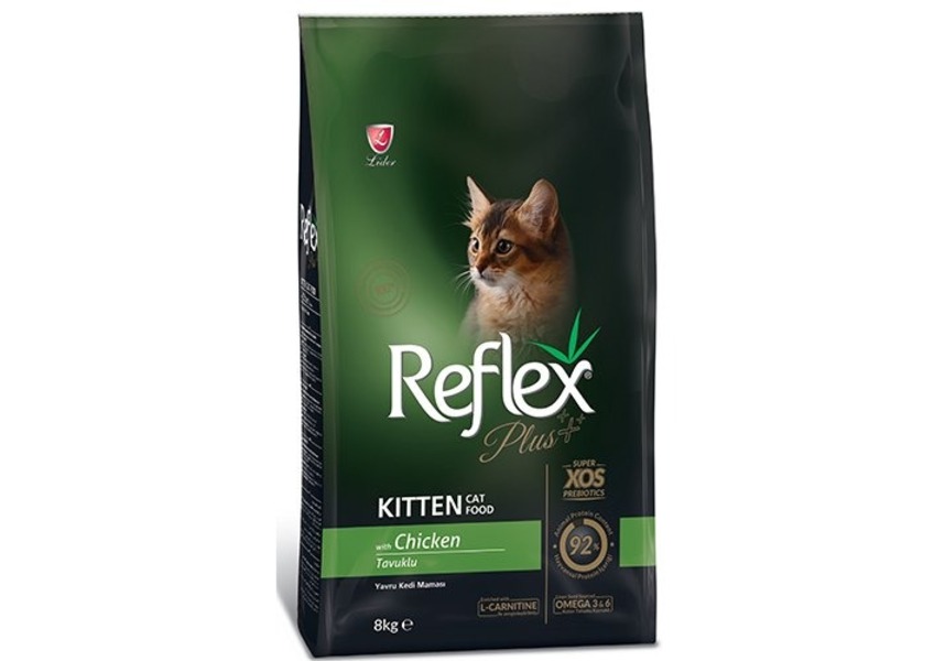 REFLEX PLUS Kitten Food Chicken 8 кг сухой корм для котят с курицей