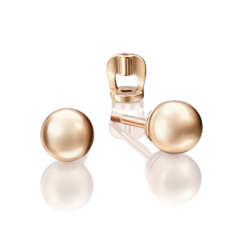 

Серьги-пусеты из красного золота PLATINA jewelry 02-4122-00-000-1110-02_0, 02-4122-00-000-1110-02_0