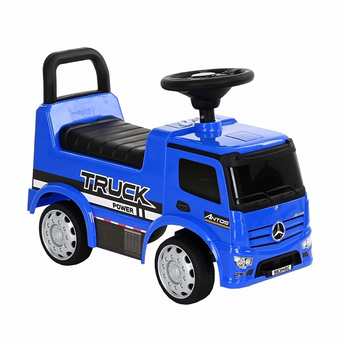 Каталка Ningbo Prince Mercedes-Benz Antos Blue/Синий каталка детская babycare 653 mercedes benz g350d с родительской ручкой new белый white