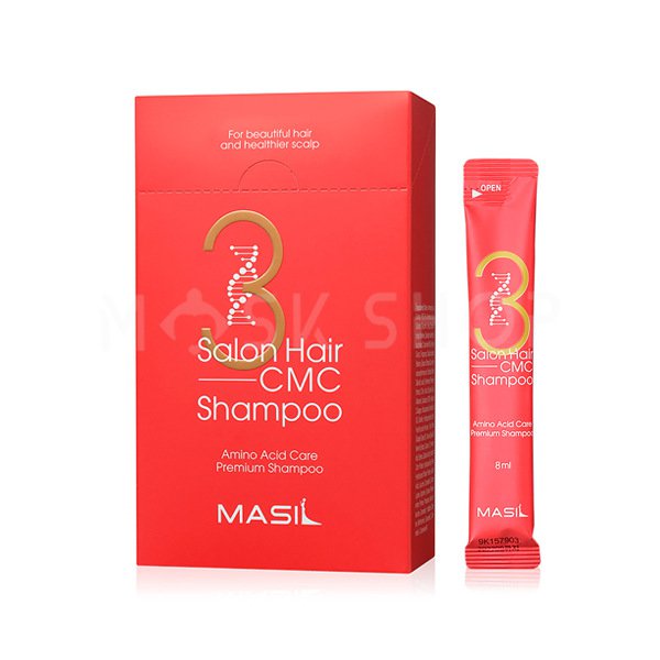 Набор из 20 шампуней Masil 3 Salon Hair CMC Shampoo Stick Pouch набор шампуней masil 5 probiotics scalp scaling shampoo stick pouch 8 мл 20 шт