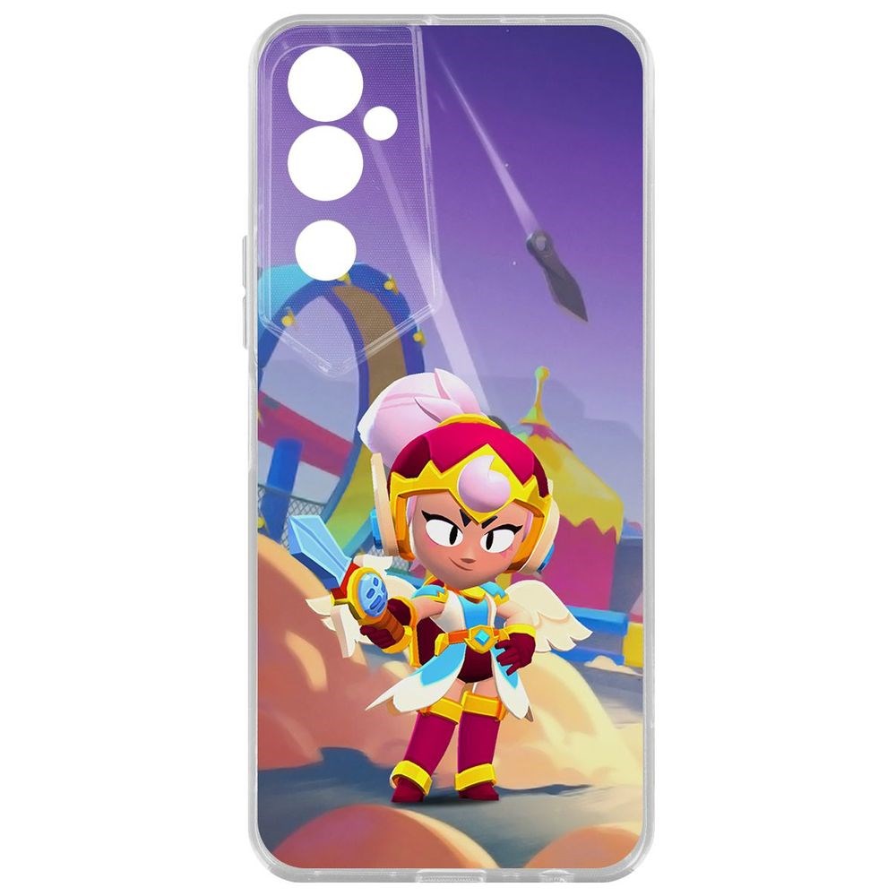 

Чехол-накладка Brawl Stars-Валькирия Джанет для Tecno Pova Neo 2, Прозрачный