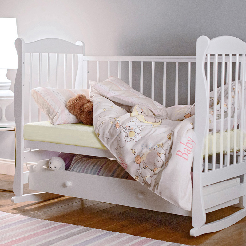 

Простыня на резинке детская 60x120x20 Ecotex Трикотажная, 100% хлопок, нежно-желтый, Трикотажная ПРТ
