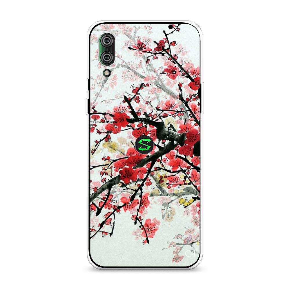 

Чехол Awog на Xiaomi Black Shark 2/2 Pro "Сакура", Разноцветный, 36450-4