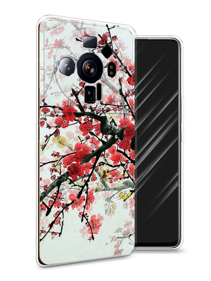 

Чехол Awog на Xiaomi 12S Ultra "Сакура", Разноцветный, 314550-4