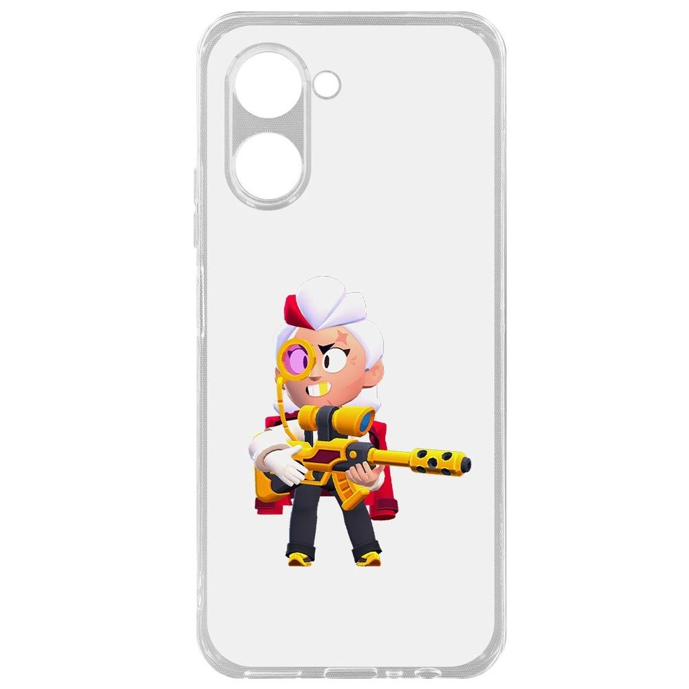

Чехол-накладка Brawl Stars-Белль Голдхэнд для Realme C33
