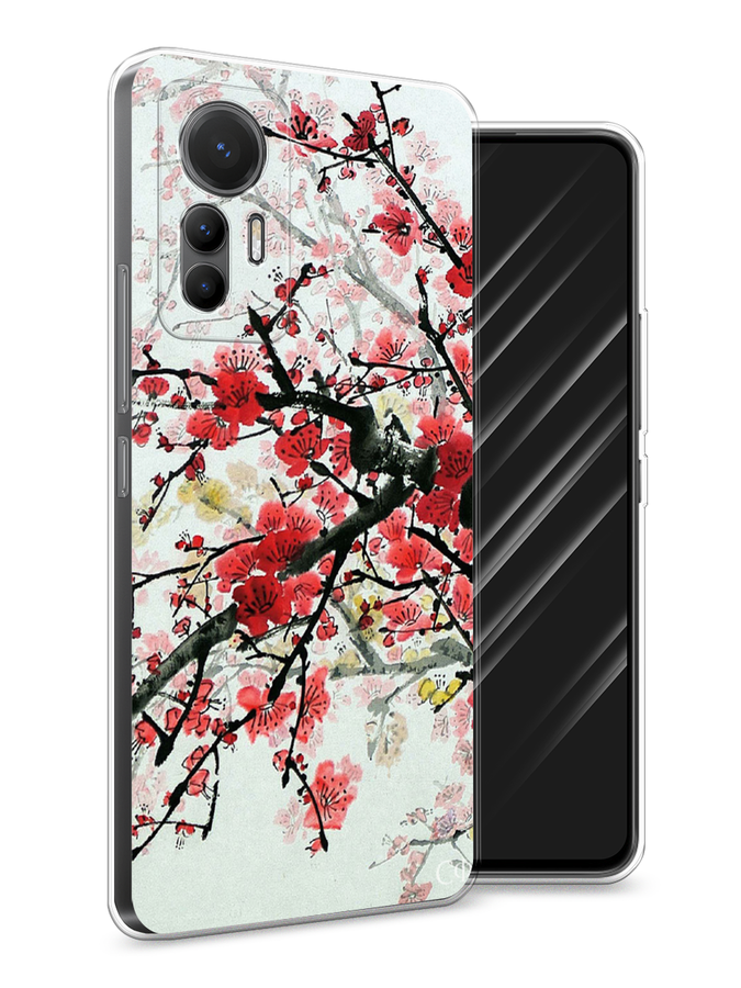 

Чехол Awog на Xiaomi 12 Lite "Сакура", Разноцветный, 315050-4