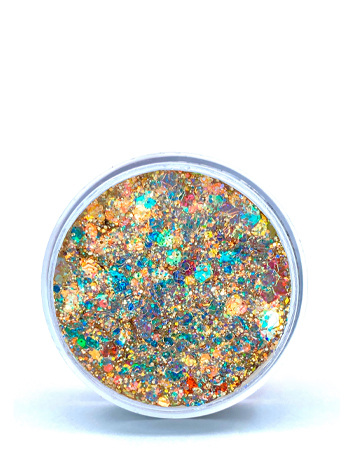 

Блёстки для лица и тела Queridos Glitters Глиттер гель Нирвана 3 мл, QGM-64