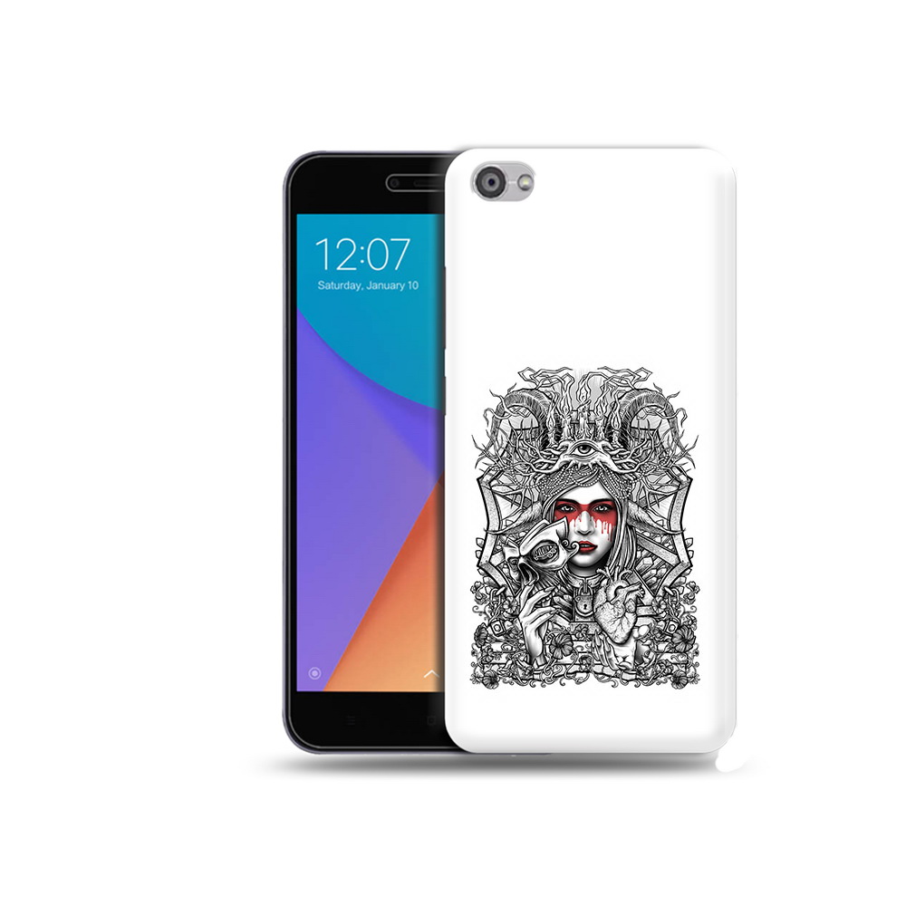 

Чехол MyPads Tocco для Xiaomi Redmi Note 5A грусная девушка (PT75665.324.302), Прозрачный, Tocco