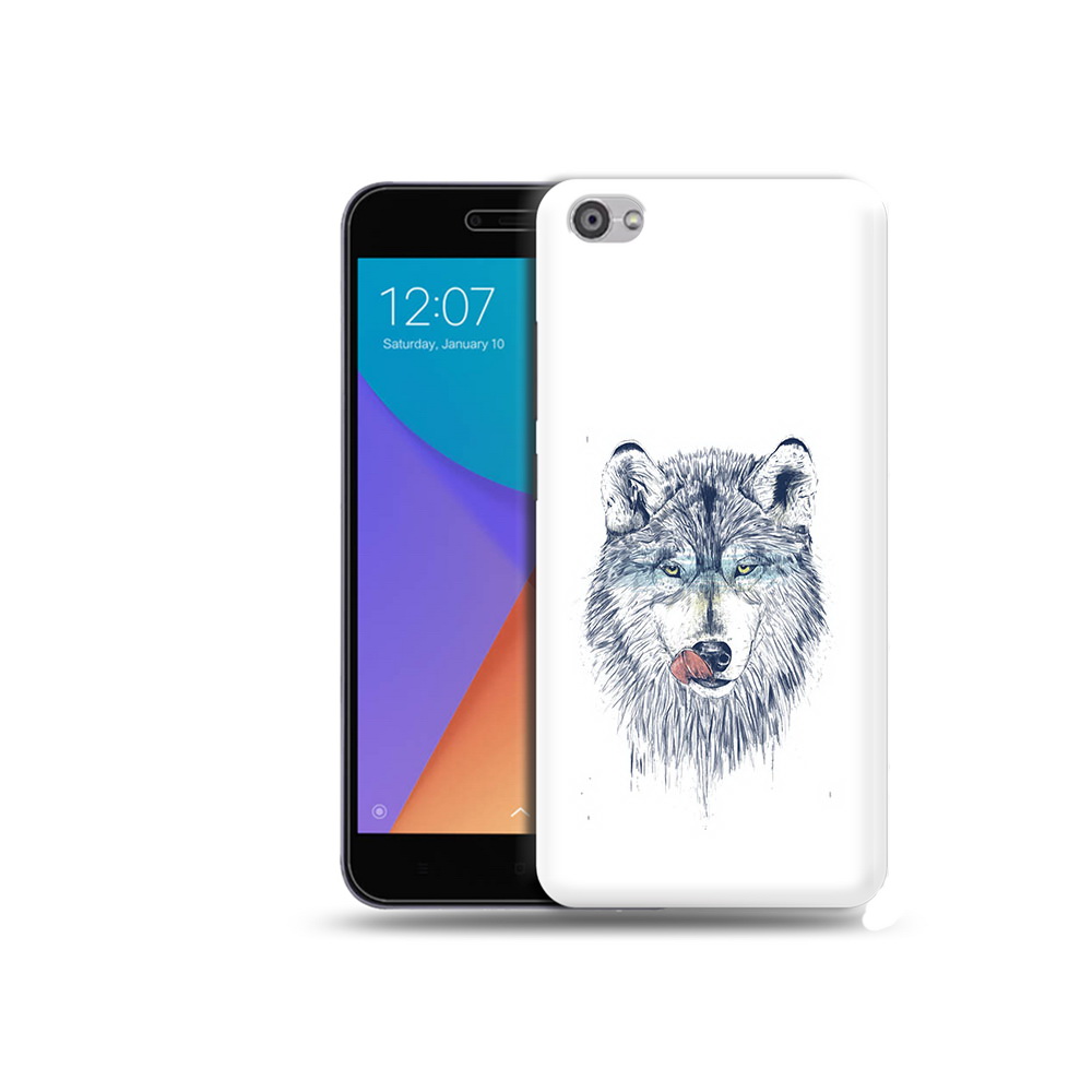 

Чехол MyPads Tocco для Xiaomi Redmi Note 5A голодгый волк (PT75665.324.292), Прозрачный, Tocco