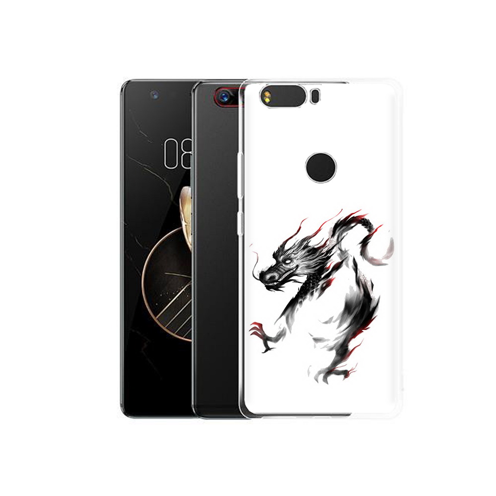 

Чехол MyPads Tocco для ZTE Nubia Z17 черный дракон (PT75244.452.690), Прозрачный, Tocco