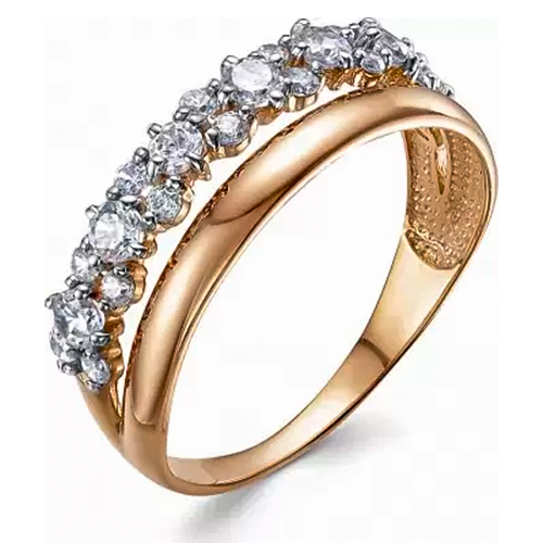 

Кольцо из золота р. 17 Golden Eagle 1.10.11.0831.00-3967, фианит, 1.10.11.0831.00-3967