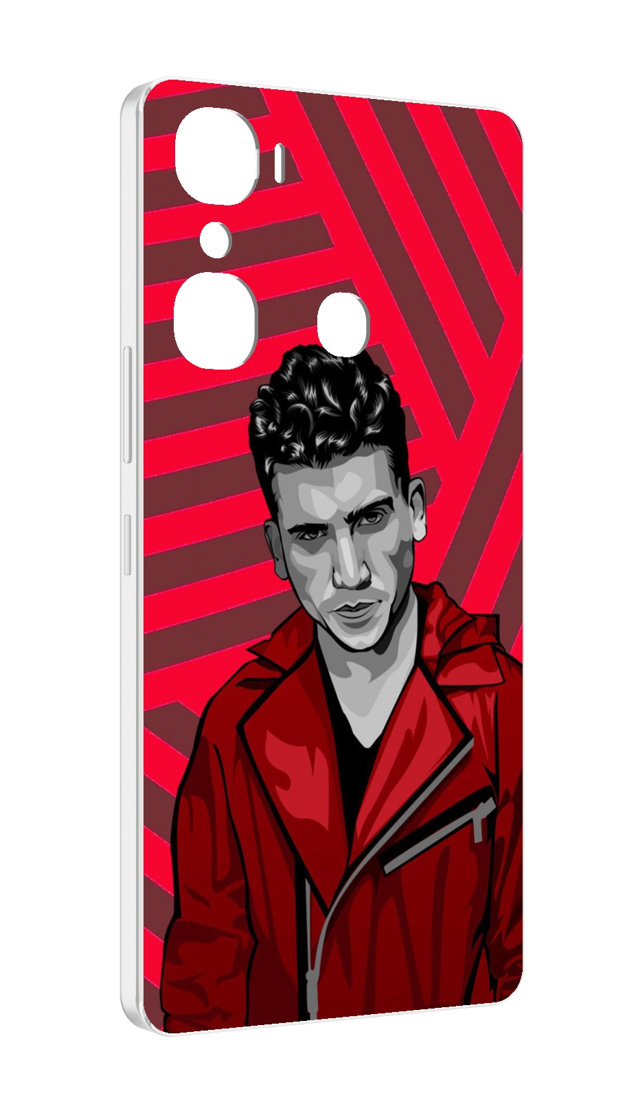 

Чехол MyPads Денвер-бумажный-дом для Infinix Hot 12 Pro, Прозрачный, Tocco