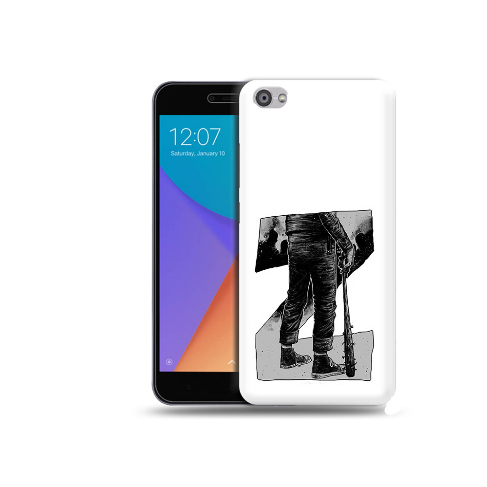 

Чехол MyPads Tocco для Xiaomi Redmi Note 5A воин черно белый (PT75665.324.265), Tocco