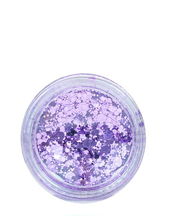 

Блёстки для лица и тела Queridos Glitters Глиттер гель Лаванда 3 мл, QGM-42