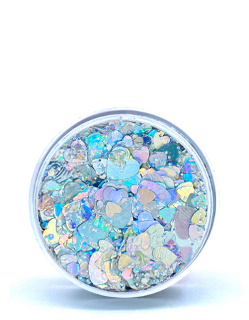 

Блёстки для лица и тела Queridos Glitters Глиттер гель Купидон 3 мл, QGM-40
