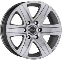 

Колесный диск MAK Stone 6 8,5x20 6x139,7 D106.1 ET20 цвет S (серебро)