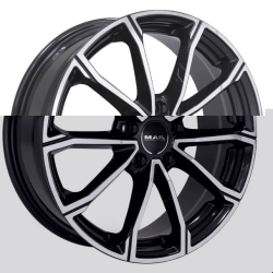 

Колесный диск MAK DaVinci 7,0x18 5x114,3 D60.1 ET35 цвет Black Mirror