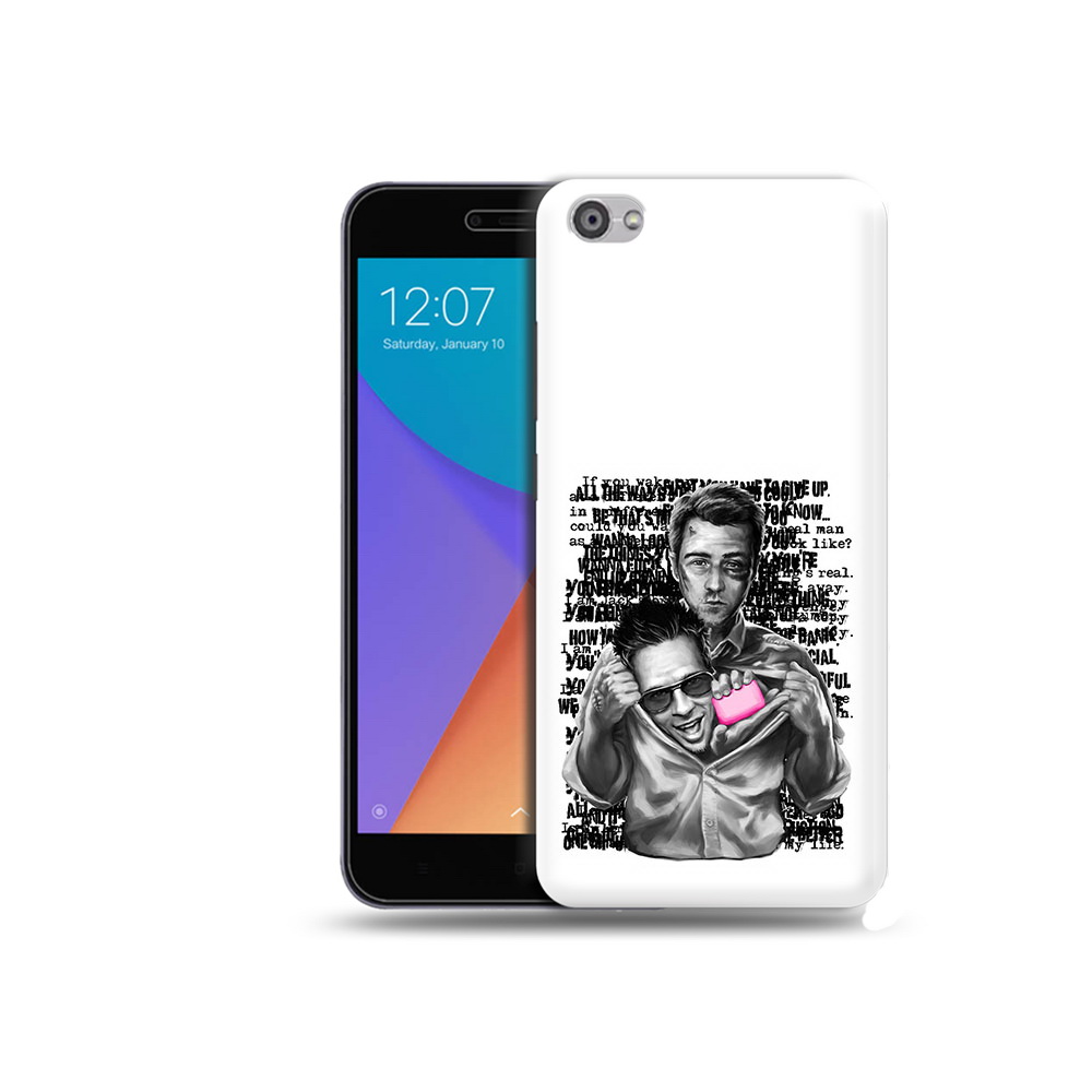 Чехол MyPads Tocco для Xiaomi Redmi Note 5A бойцовский клуб (PT75665.324.242)