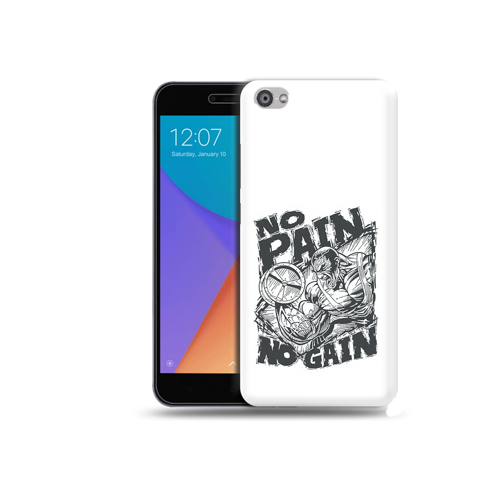 

Чехол MyPads Tocco для Xiaomi Redmi Note 5A бодибилдинг тяжелая работа (PT75665.324.238), Прозрачный, Tocco