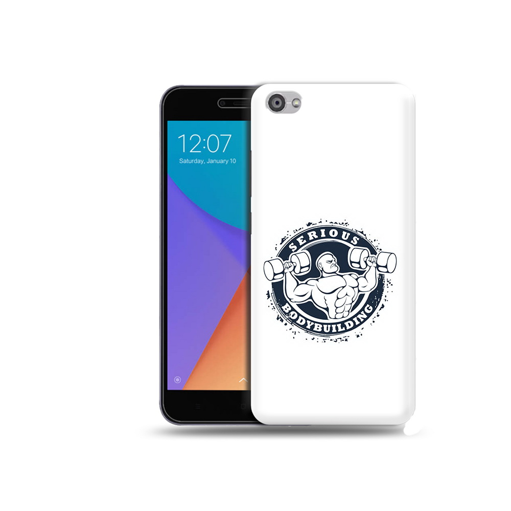 

Чехол MyPads Tocco для Xiaomi Redmi Note 5A бодибилдинг воля к победе (PT75665.324.231), Прозрачный, Tocco