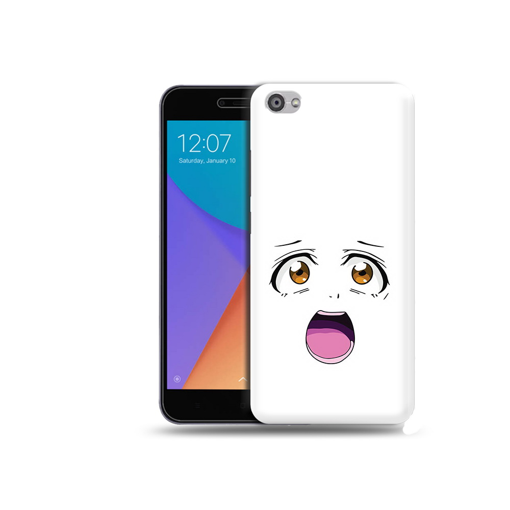 

Чехол MyPads Tocco для Xiaomi Redmi Note 5A аниме лицо (PT75665.324.223), Прозрачный, Tocco