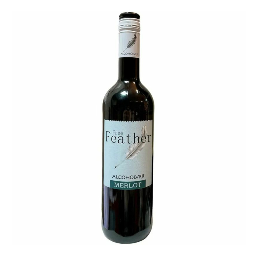 Вино безалкогольное Peter Mertes Free Feather Merlot красное сладкое 0,75 л Германия