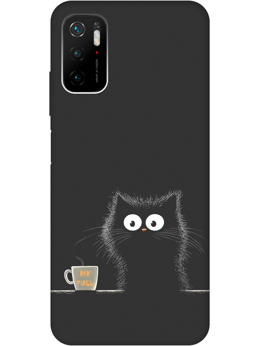 

Силиконовый чехол на Xiaomi Redmi Note 10T, Poco M3 Pro с принтом матовый черный 834469, Черный;белый;коричневый, 730837112