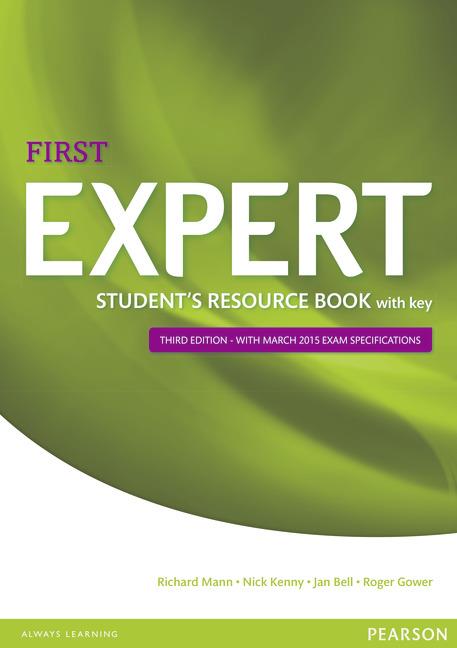 Книга Expert First Third Edition Student's Resource Book with Key