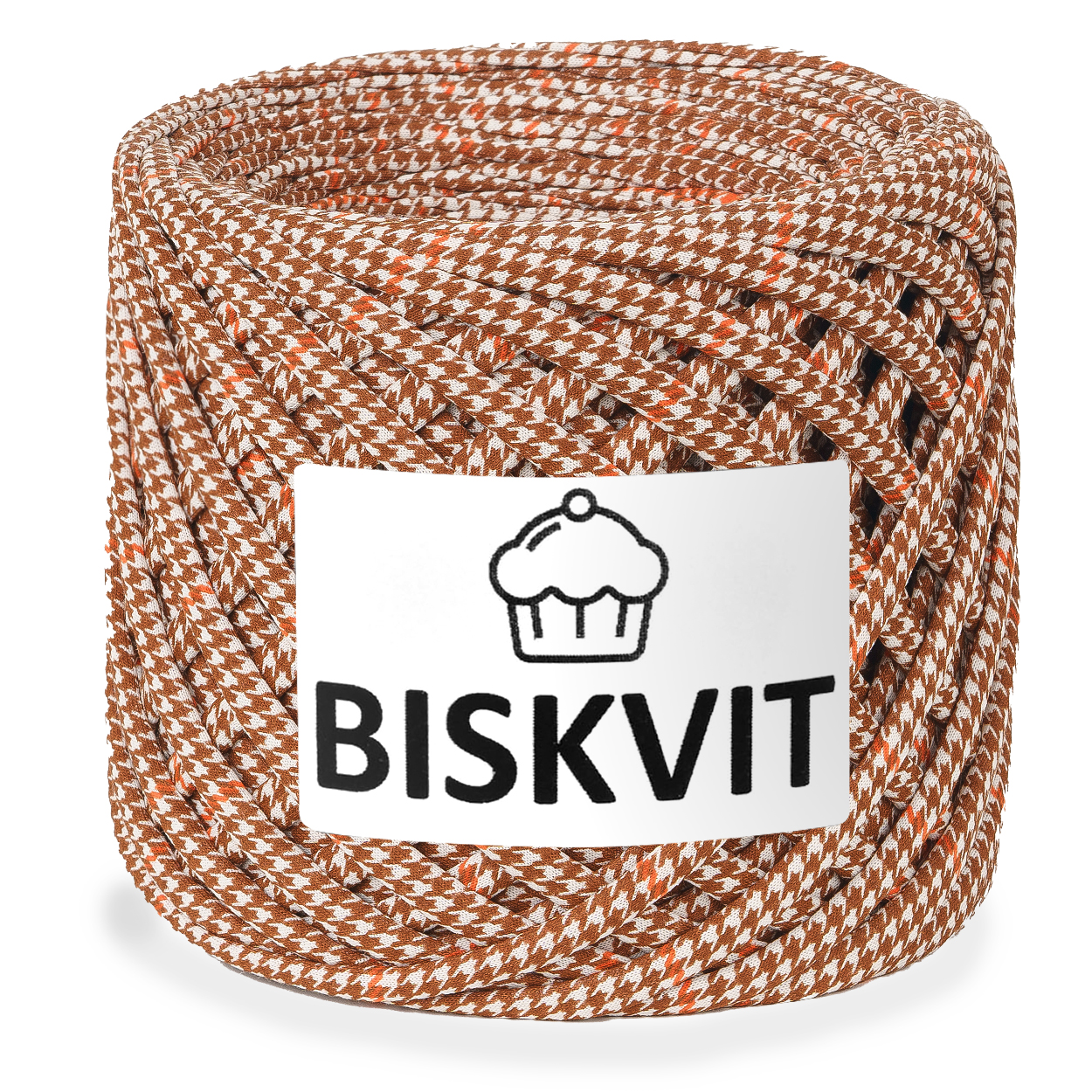 Трикотажная пряжа для вязания BISKVIT Dolce home, 100% хлопок, 7-9мм, 100м