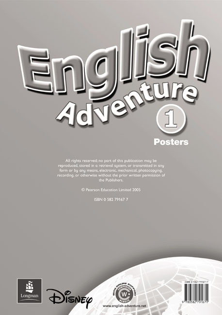 

Книга English Adventure 1 Posters