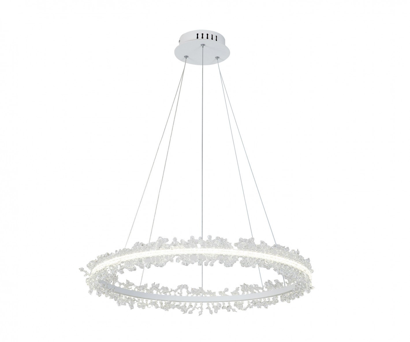 

Подвес Лаура белый d80 h150 Led 40W (4000K)