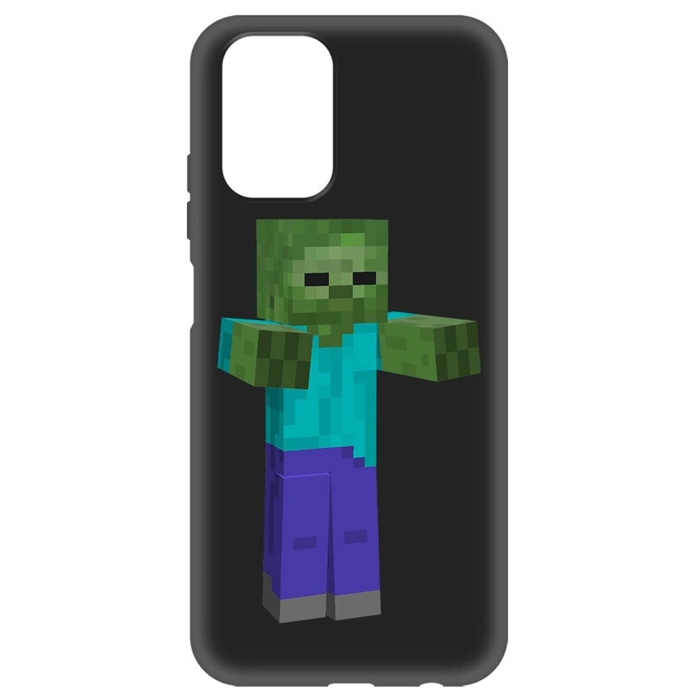 Чехол-накладка Soft Case Minecraft-Гигант для Xiaomi Redmi Note 10/10s