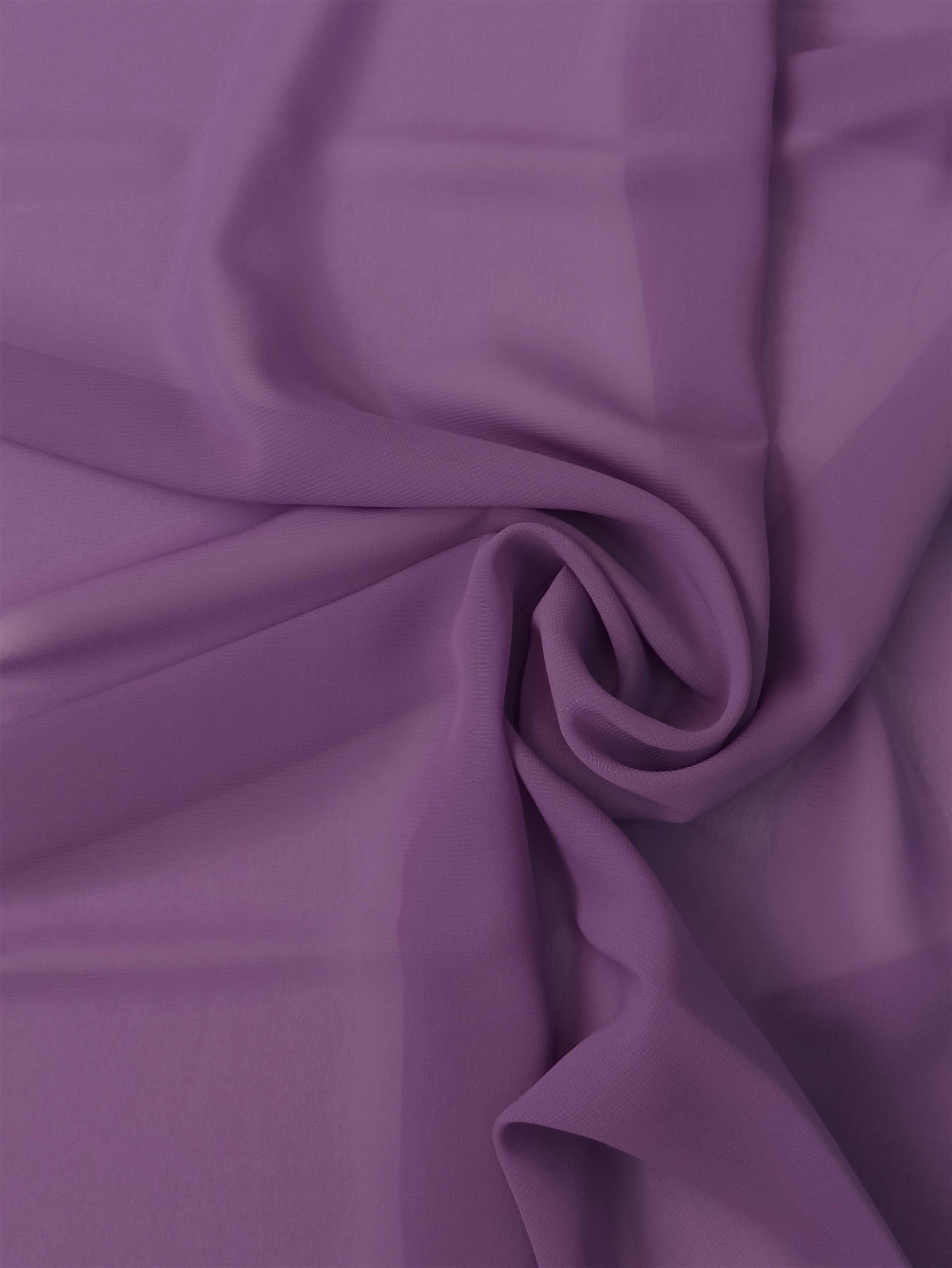 

Ткань, Ткани, что надо! - Шифон - БП9-302 отрез 100*150см сиреневый, Фиолетовый, Шифон