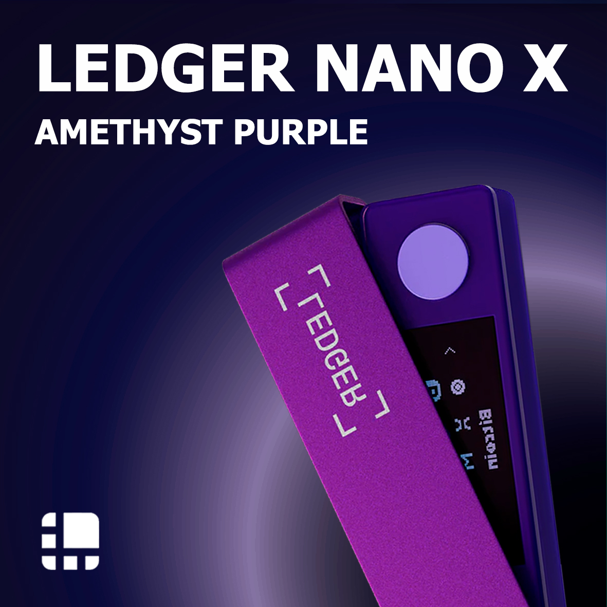 

Аппаратный криптокошелек Ledger Nano X Amethyst Purple (10-LDXAP-0), Amethyst Purple