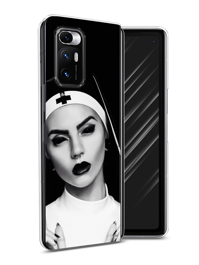 

Чехол Awog на Xiaomi Mi Mix Fold "Черная монашка", Разноцветный, 314250-9